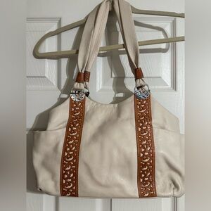 Brighton Tan Leather Handbag